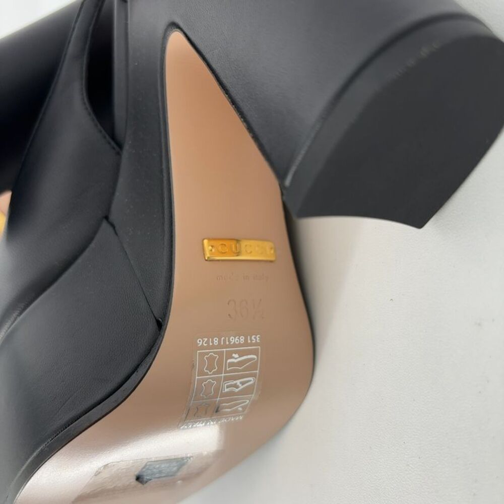 Gucci Platform Leather Pumps - Picture 8 of 8